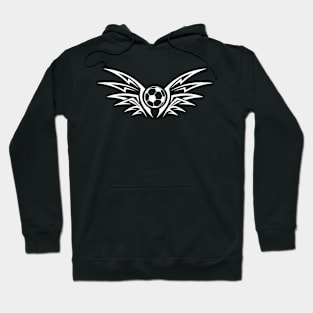 Soccer Football Wings Angel Goalie Futbol Player Hoodie